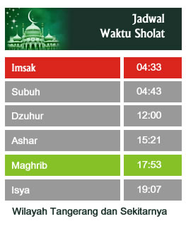 JadwalWaktuSholat